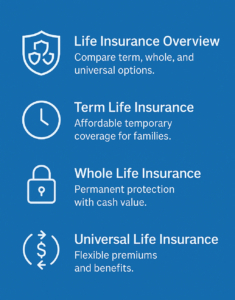 Overview of life insurance services in Orange County and Southern California