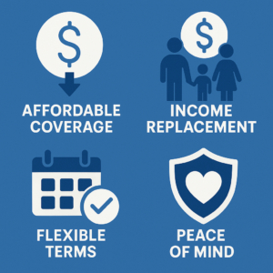 Benefits of term life insurance in Orange County
